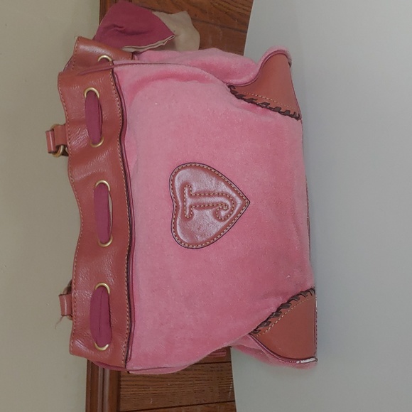 Juicy Couture y2k Vintage Pink Daydreamer Shoulder Bag - Picture 7 of 16